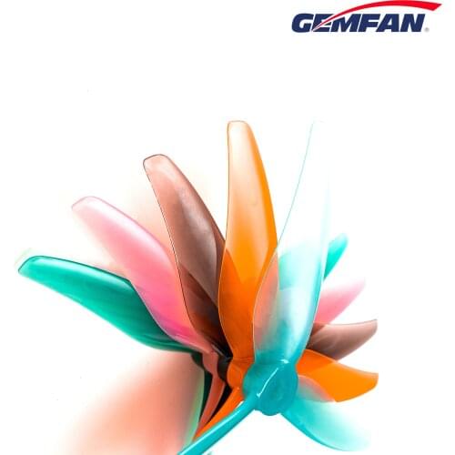 Gemfan Hurricane MCK 51466 5.1X4.66X3 3-Blade PC Propeller for RC FPV Racing Freestyle 5inch 5.1inch 4S 6S Drones Nazgul5 XL5 V4