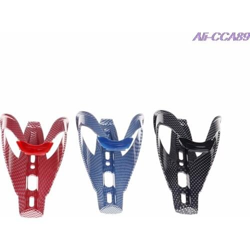 Water Bottle Cage Super Tough Road Cycling MTB Glass Botellero Bottle Holder Carbon Fiber Drink Cup Rack Bike Part Bicycle Bike