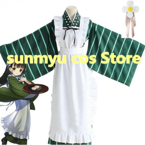 Gochuumon Wa Usagi Desu KaIs the Order a Rabbit Chiya Ujimatsu Cosplay Costume Custom Size Customize Halloween