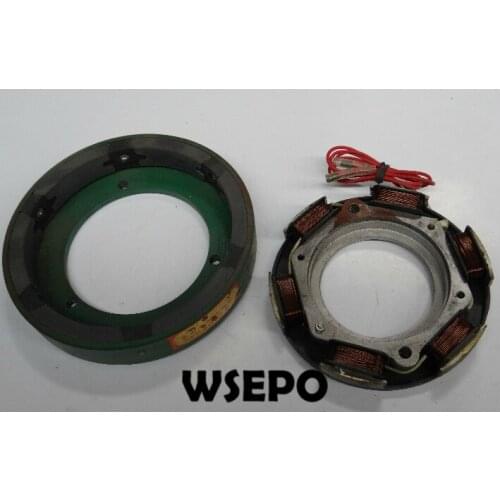 OEM Quality! Flywheel Generator(Rotor&Stator Assy)for R180 8HP 4 Stroke Small Water Cooled Diesel Engine