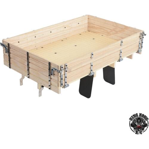 Kingkong RC 1/12 CA10/ZIS-150 RC Soviet Truck Bed KIT Set Wooden & Hard Plastic