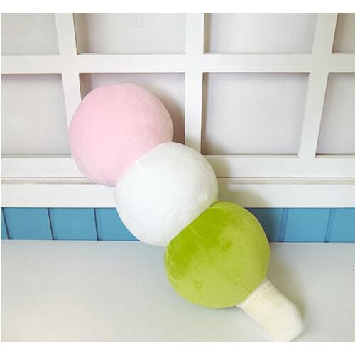 Natsumes Book of Friends Hanami Dango Cosplay Mascot Toy Anime Stuffed & Plush Cartoon Doll