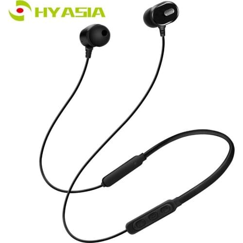 HYASIA Magnetic Headset Sweatproof Sport In-Ear Neckband Wireless Headphone Bluetooth 4.2 Earphone Earbuds For iPhone Xiaomi