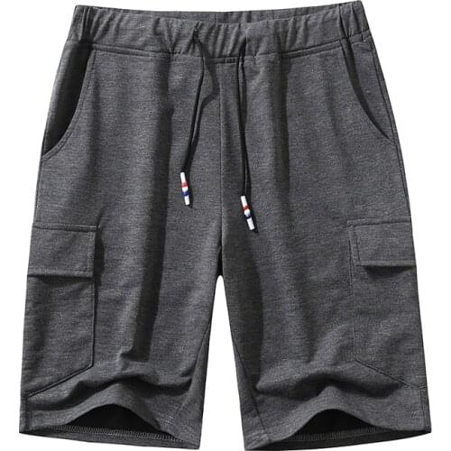 2021 new sweatpants Mens casual shorts mens summer shorts running shorts large size elastic waist breathable beach shorts men