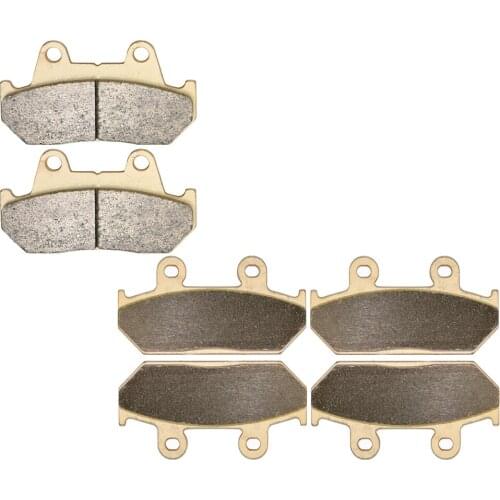Brake Pill Pads Set fit for HONDA Street VFR750 VF750F VFR 750 F RC24 E159 1986 1987 Front Rear