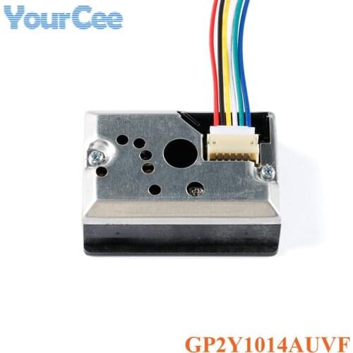 GP2Y1014AUVF PM2.5 Sensor Module Dust Air Gas Quality Detection Sensor Module Analog Output for Air Pollution With Cable