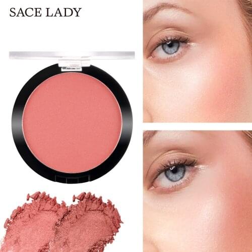 SACE LADY Monochrome Blush Rouge Matte Face Super Texture Enhance Complexion SL265 Makeup Cosmetic Gift for Women Hot Selling