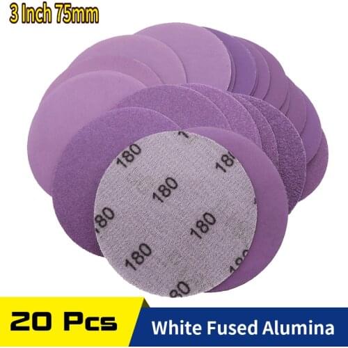 3 Inch Sanding disc Hook Loop 60-10000 Grit Sandpaper Aluminum for Wood Furniture Finishing,Metal Grinding,Automotive Polishing