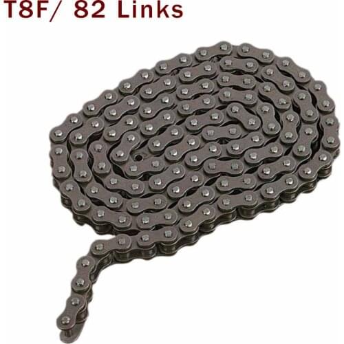 T8F 8mm Drive Chain 82 Links w/ Joiner for 47cc 49cc Mini Motor Quad Scooter ATV E-Scooters Go-kart