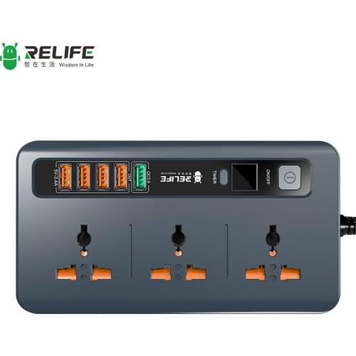 Relife RL316D Timing intelligence Power Socket For Phone Fast chargeing Universal jack