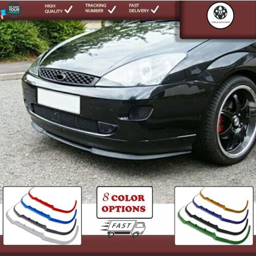 For ford focus mk1 st oem front lip universal spoiler lip bumper 3 piece free fast shipping designed full harmony body kit design