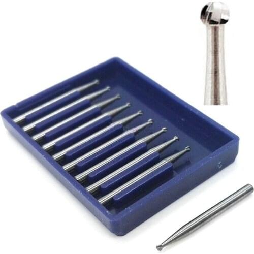10pcs Dental FG round bur dental Lab Tungsten Carbide Burs ( FG-1,FG-2,FG-3,FG-4,FG-5 ) free shipping