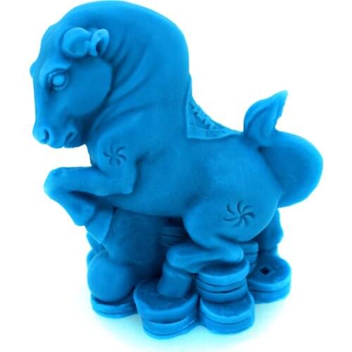 12 Zodiac Cattle Silicone Soap Mold