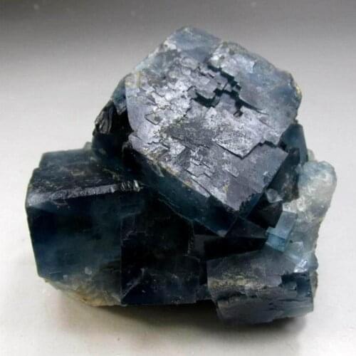 745g Cubic Blue Fluorite Cluster - crystals and stones healing Mineral specimen Home Decor feng shui decoration