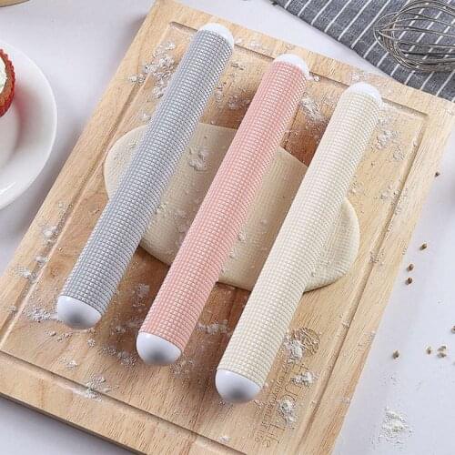 ABS Non-stick Kitchen Rolling Pin DIY Fondant Dumpling Wrapper Bread Dough Roller Noodles Rolling Pins Roller Stick Baking Tools