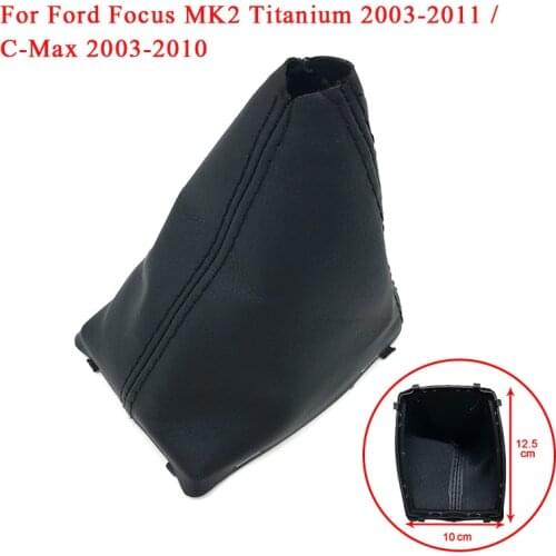 Gear Shift Knob Shifter Stick Gaiter Boot Cover Case For Ford C-Max 2003-2010 / Focus MK2 Titanium 2003-2011 Replacement Parts