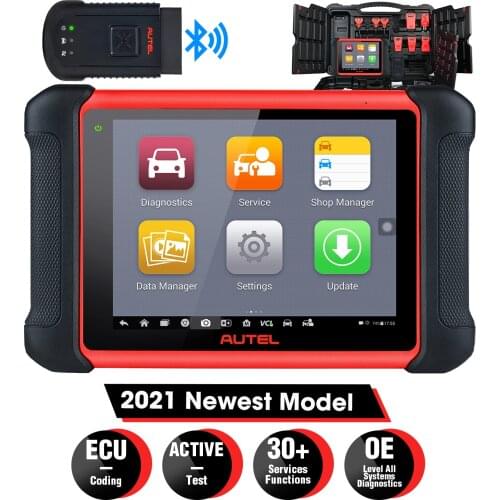 Autel MaxiCOM MK906BT 31+Service OBD2 Scanner Advanced Diagnostic Tool Automotivo Scanner ECU Coding PK MaxiSys MS906