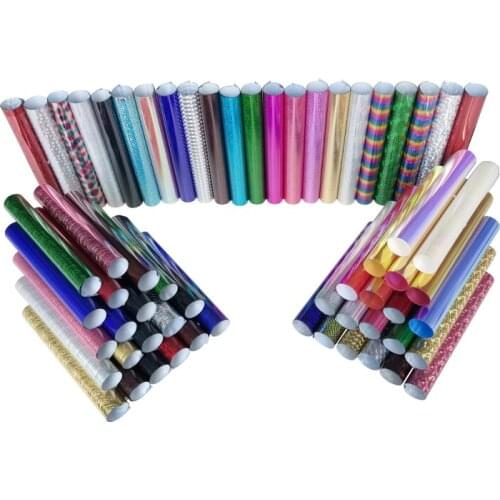 Free shipping 1 sheet 25cmx100cm Snake skin colorful Laser Heat Transfer Vinyl Hologram PVC Press Tshirt Iron On HTV