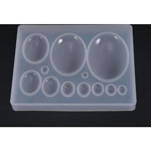 Perfume Bottle Gemstone Patch Mold DIY Crystal Epoxy Glue Crafts Decorations Pendant Making Silicone Molds