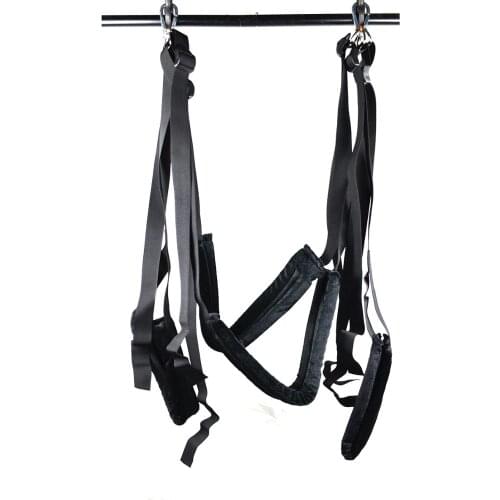 Sex swing luxurious soft material sex furnitureFetish bandage door swing sex erotictoys for couple Upgraded version of the swing