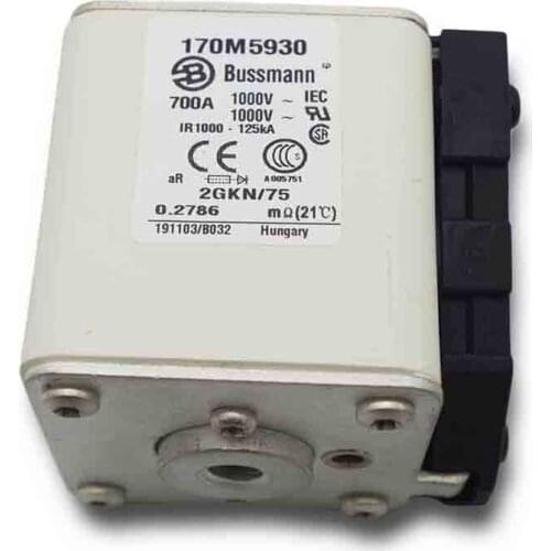 Ceramic Fuse 170M5930 1000V 700A Power Fuse for Motor Short Circuit Protection