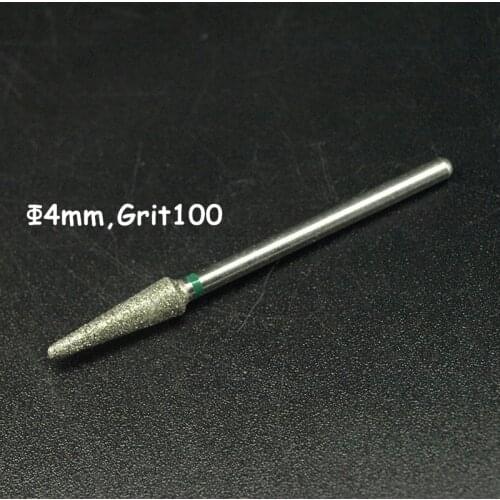EasyNail~1Pcs Round Cone Diamond Nail Drill Bit Mill Cutter Nail Files Nail Electric Drill Manicure Device Machine Accessory con