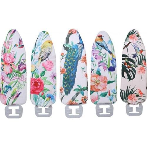 Washable Non Slip Flamingo Canvas Ironing Board Replacement Cover Blanket Pad