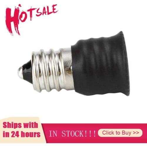 Converter E12 TO E14 LED Light Bulb Lamp Adapter Fireproof Socket Plug Extender Screw Base Bulb Lamp Holder Converters Bulb Base
