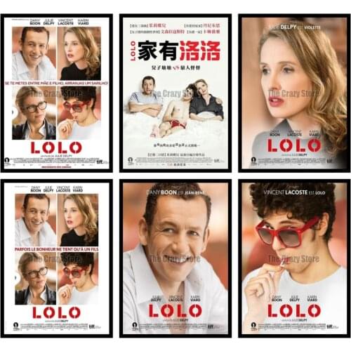 Lolo Movie Home Decorative Painting White Kraft Paper Poster 42X30cm