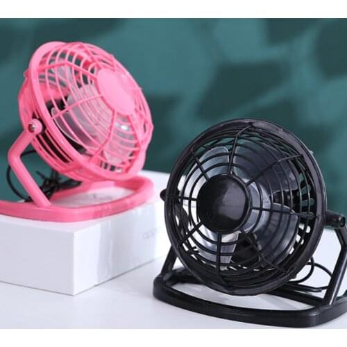 Portable DC 5V Small Desk USB Cooler Cooling Fan USB Mini Fans Operation Super Mute Silent for PC / Laptop / Notebook