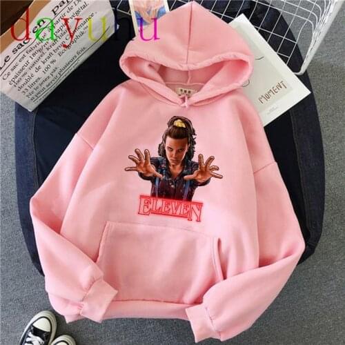 Stranger Things Season 3 Upside Down Harajuku Hoodies Men/women Funny Cartoon Eleven Warm Sweatshirts Fashion Hoody Male/female
