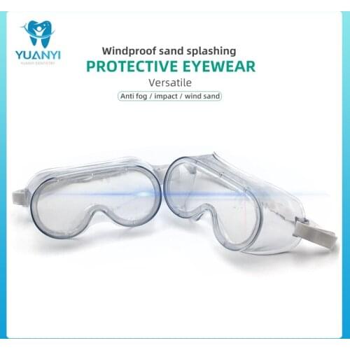 Dental Safety Protective Goggles Fog Dust Proof Transparent Lens Glasses Eyes Protect Lens Dentsit Tool Eye Protection Glasses