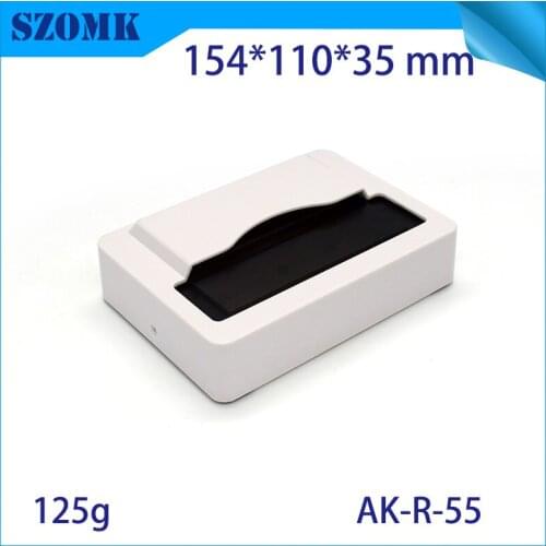 10 pieces, 154*110*35mm szomk card reader plastic housing for electronics RFID project box high quality smart plastic enclosure