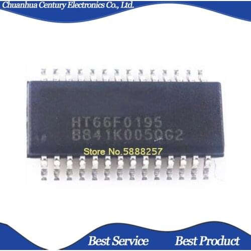 2 pcs/lot HT66F0195 SSOP28 Original and New In Stock