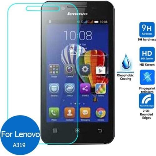 2.5D For Lenovo A319 Tempered Glass 9H High Quality Protective Film Explosion-proof Screen Protector for Lenovo A319 A319i