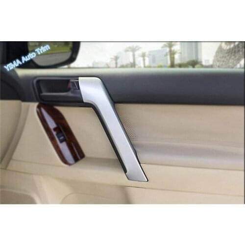 Lapetus For Toyota Land Cruiser Prado FJ150 2014 - 2020 ABS Auto Styling Matte Front Car Inner Door Pull Handle Cover Trim 2 Pcs