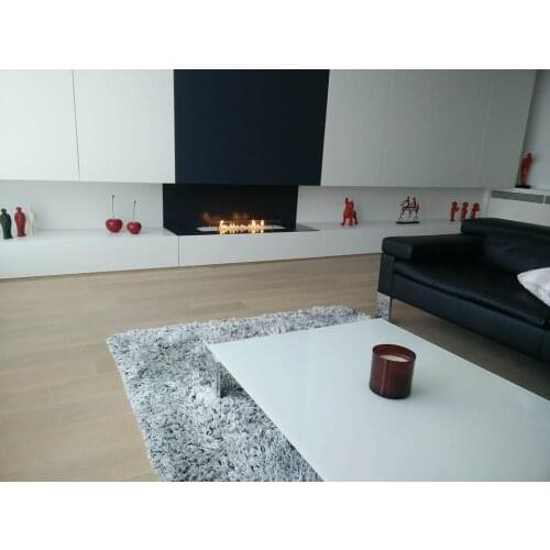 21 AUG Inno-Fire 18 inch silver or black automatic bio fireplace bio etanol fireplace