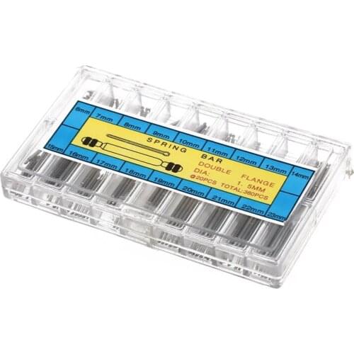 360 x Pump Axis Stainless Steel Bar Stem repair for Watchband 6-23mm