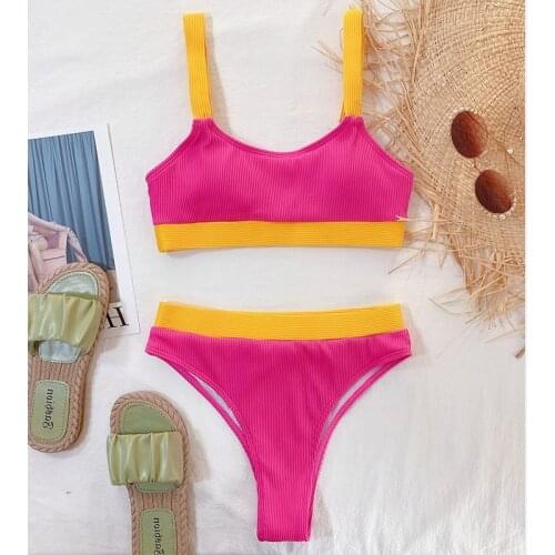 Bikini Sexy Swimwear Women 2 Piece Swimsuit Bathing Suit Biquinis Feminino 2021 Maillot De Bain Femme Monokini Tankini