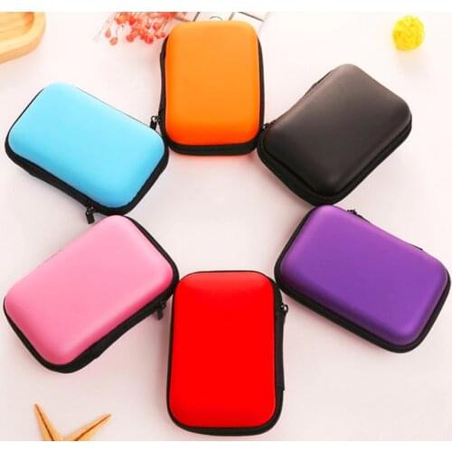 Hdd Case HDD SSD Protect Bag for Seagate Samsung WD 2.5 Hard Drive Power Bank USB Cable Charger External Hard Disk Case-in Hard