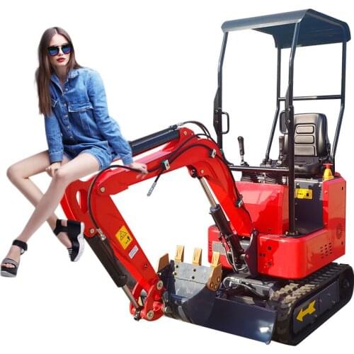 CE EPA Approved China Factory 1000kg Hydraulic Crawler Excavator With High Quality For Home And Construction
