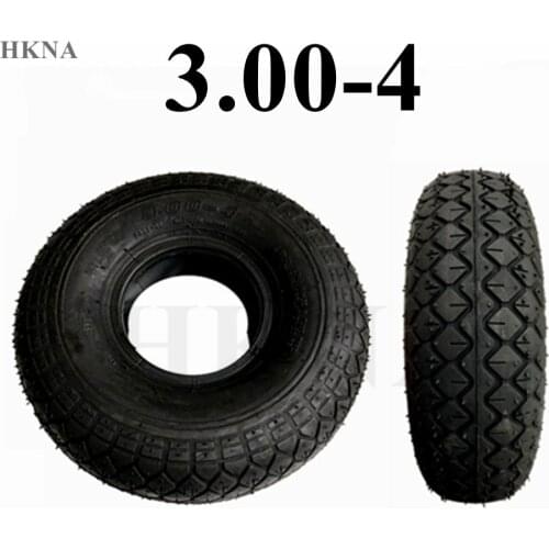 Good Quality 3.00-4 Inner Outer Tyre 260x85 Pneumatic Tire for Gas Scooter Bike Motorcycle 10''Electric Scooter Wheel Tires
