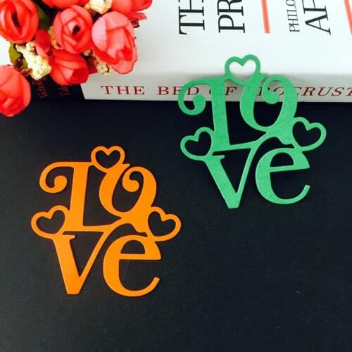 YINISE Metal Cutting Dies for Scrapbooking Stencils Love DIY PAPER Album Cards Decoration Embossing Folder Die Cuts Tool MOLD