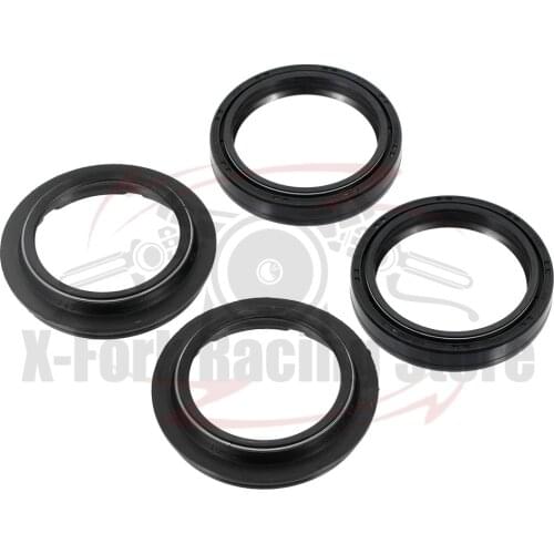 Motorcycle Kit 2PCS Fork Oil Seals & 2PCS Dust Seals For Yamaha XJR1300 2000-2002 2001