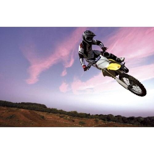 Adventure Sports Game 3 Silk Fabric Wall Poster Art Decor Sticker Bright