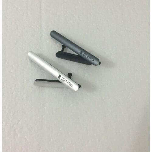 10 pcs/lot Micro SD Port Dust Plug Cover + SIM Card Port Slot Cover For Sony Xperia Z3 Cap Dust Cover