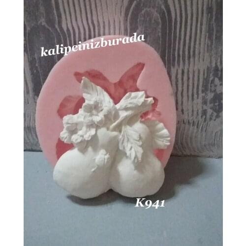 Pear cake decoration silicone mold, baking, decorative, outstanding, decor, magnet