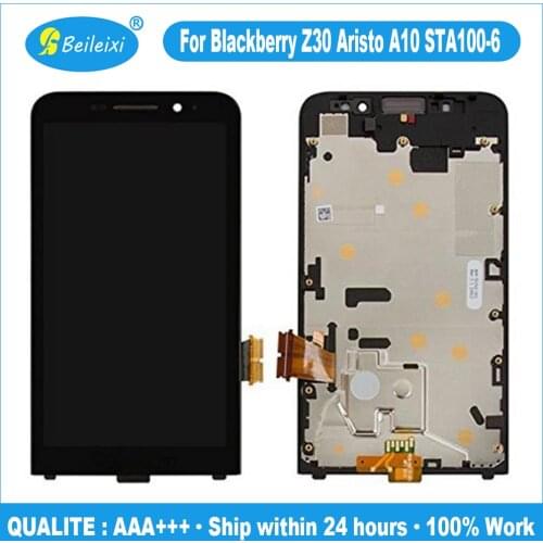 For Blackberry Z30 Aristo A10 4G STA100-6 STA100-5 LCD Display Touch Screen Digitizer Assembly Replacement For Blackberry Z30 3G