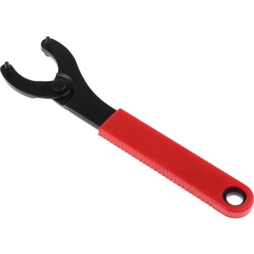 Bike Sprocket Remover Repair Tool Cycling Adjustable Axis Spanner Wrench Red