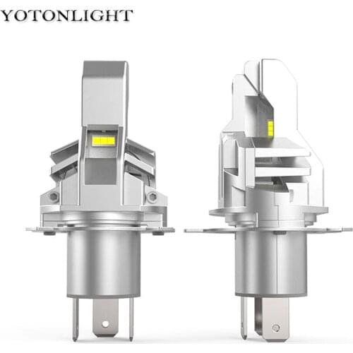 YOTONLIGHT 1:1 Design 72W 8400LM H4 LED Bulb Car Headlight Lamp Lampada Led H4 9003 HB2 Motorcycle Light led automotiv 6000K 12v